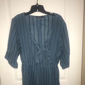 Blue Romper